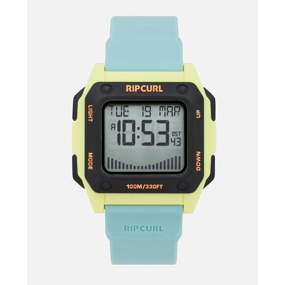 Rip Curl Unisex Odyssey Midsize Surf Tide 37mm Watch in Blue Lagoon - Picture 1 of 4